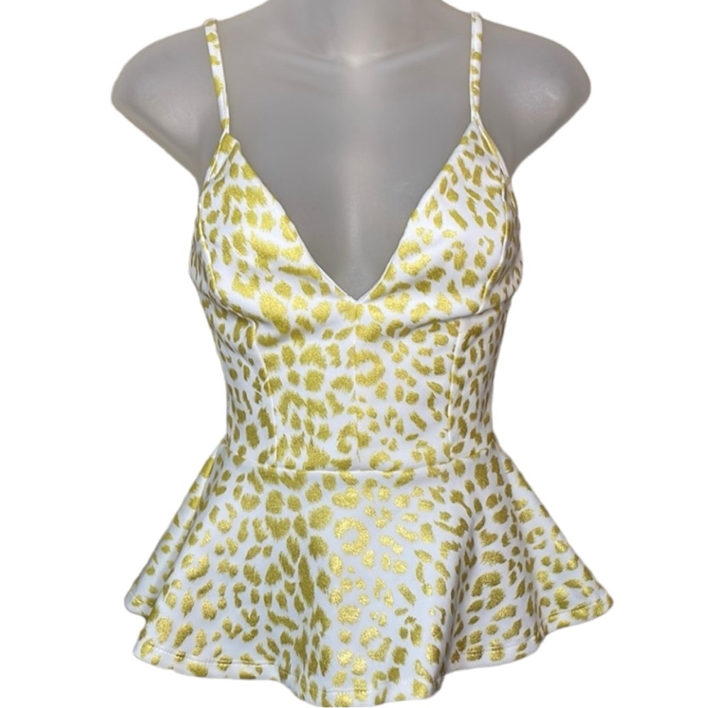 Arden B peplum top XS NWT